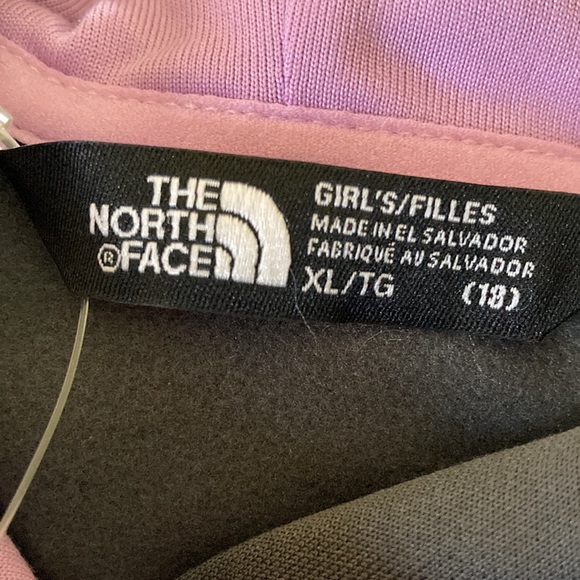 The North Face Hoodie Girls XL 18 Graphic “GLAMPING IS PRETTY IN TENTS” - Picture 7 of 8